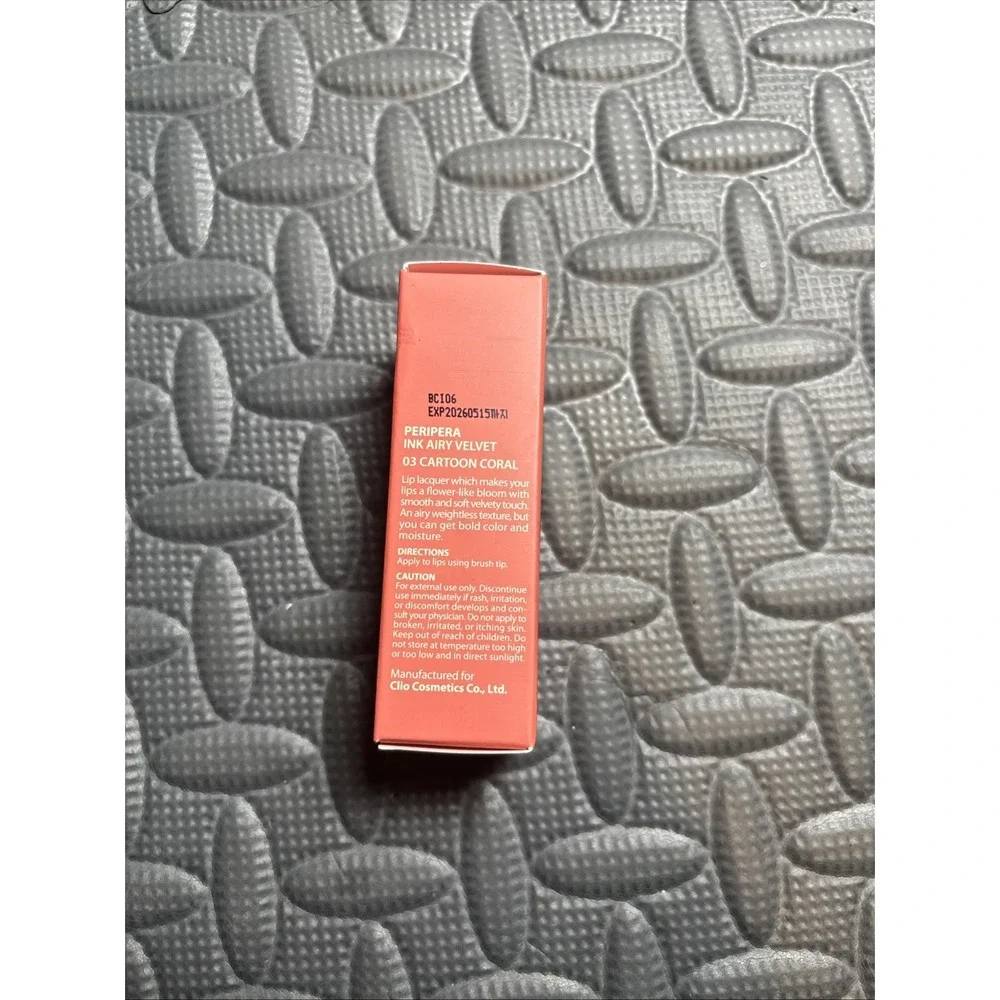 Peripera Ink Airy Velvet #3 Cartoon Coral, GIFT,‎ US Seller, Fast Free Shipping